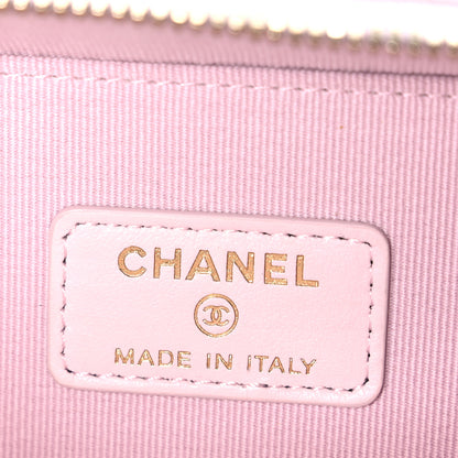 Chanel Caviar Quilted Top Handle Vanity Case Pink 7 of 11