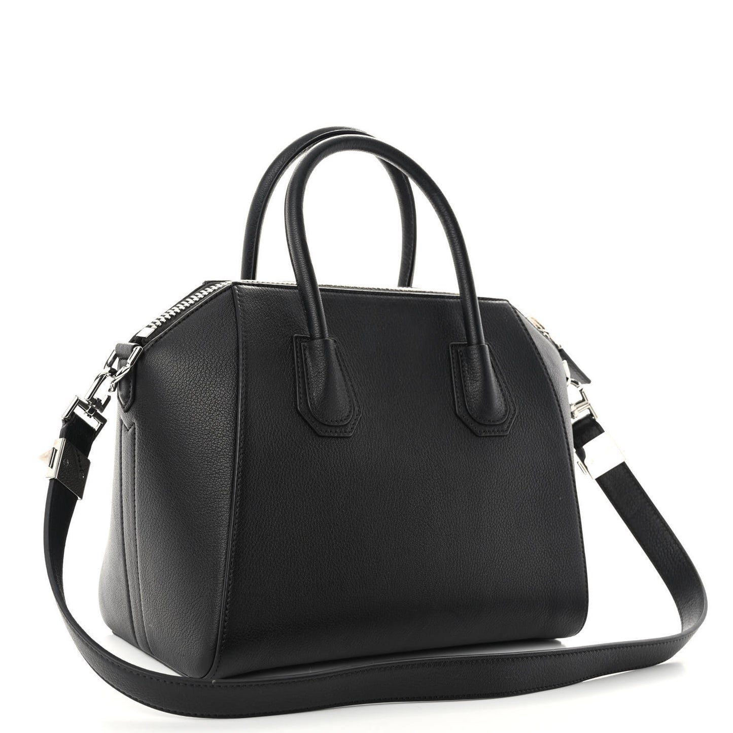 Sugar Goatskin Small Antigona Black