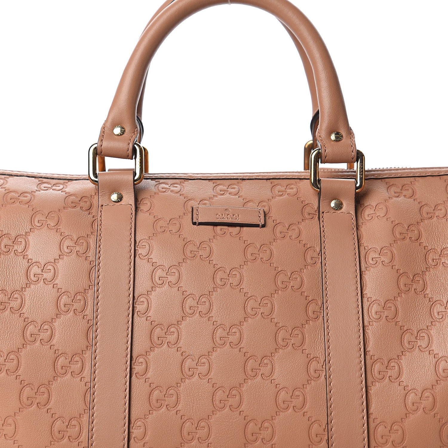 Gucci Guccissima Medium Joy Boston Winter Rose 9 of 9