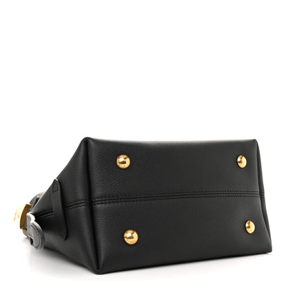 Louis Vuitton Grained Calfskin Low Key Hobo PM Black 5 of 10