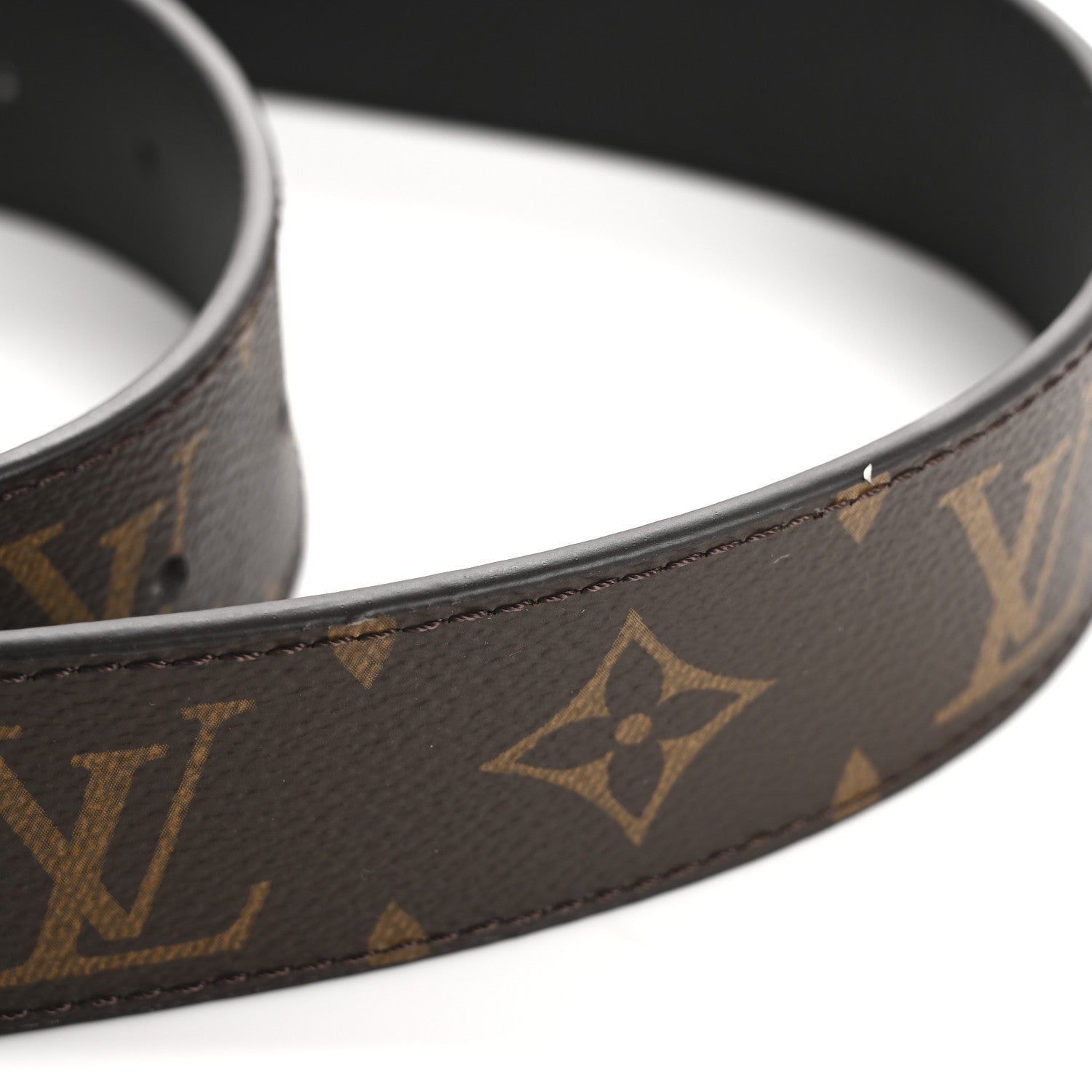 Louis Vuitton Monogram 25mm Dauphine Reversible Belt 80 32 Black 7 of 9