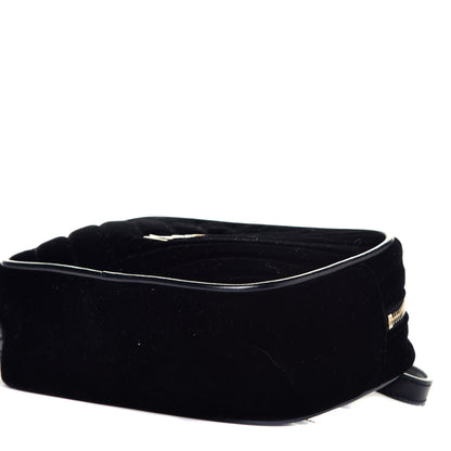 Saint Laurent Velour Matelasse Monogram Lou Belt Bag Black 9 of 9
