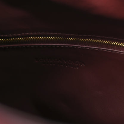 Bottega Veneta Calfskin Intrecciato Large Hop Barolo 6 of 9