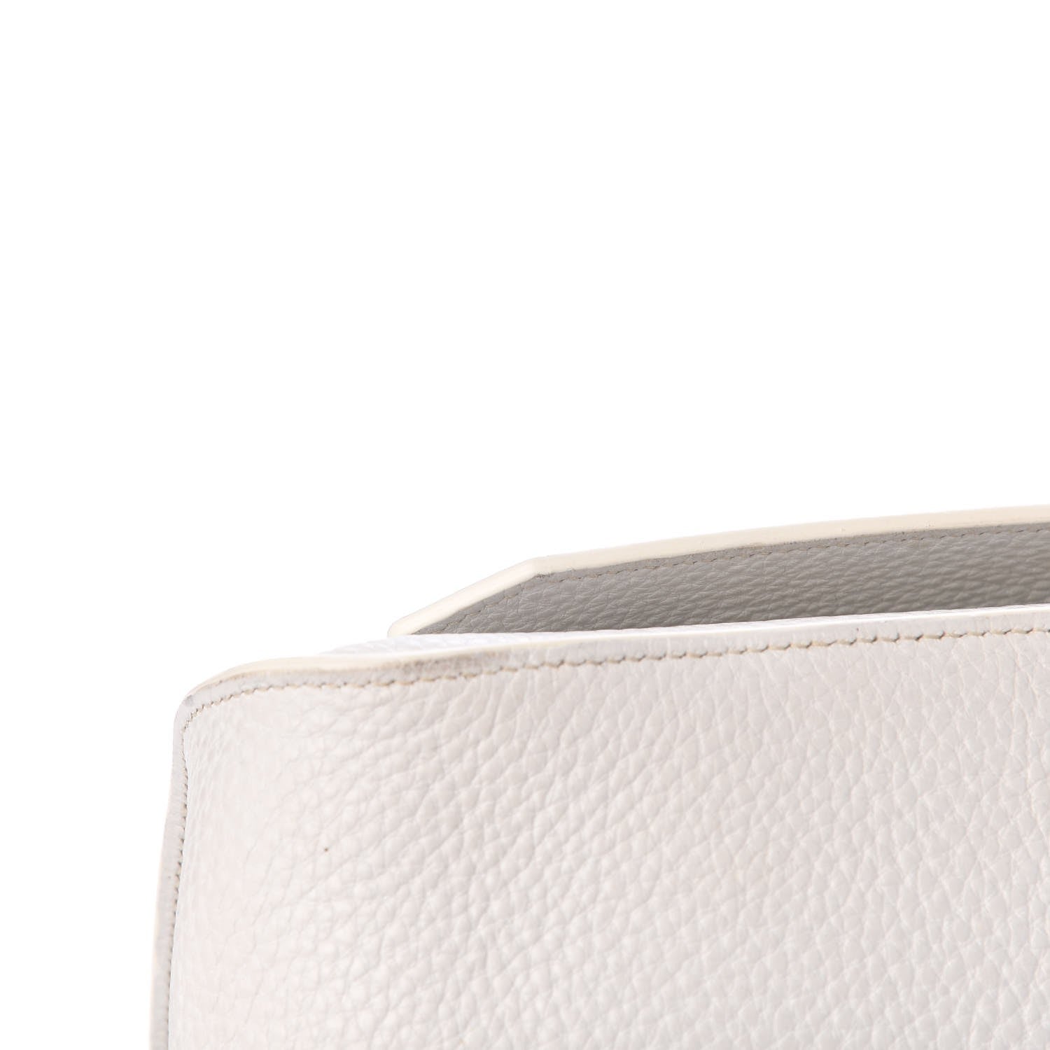 Hermes Taurillon Clemence Jypsiere 34 White 22 of 22