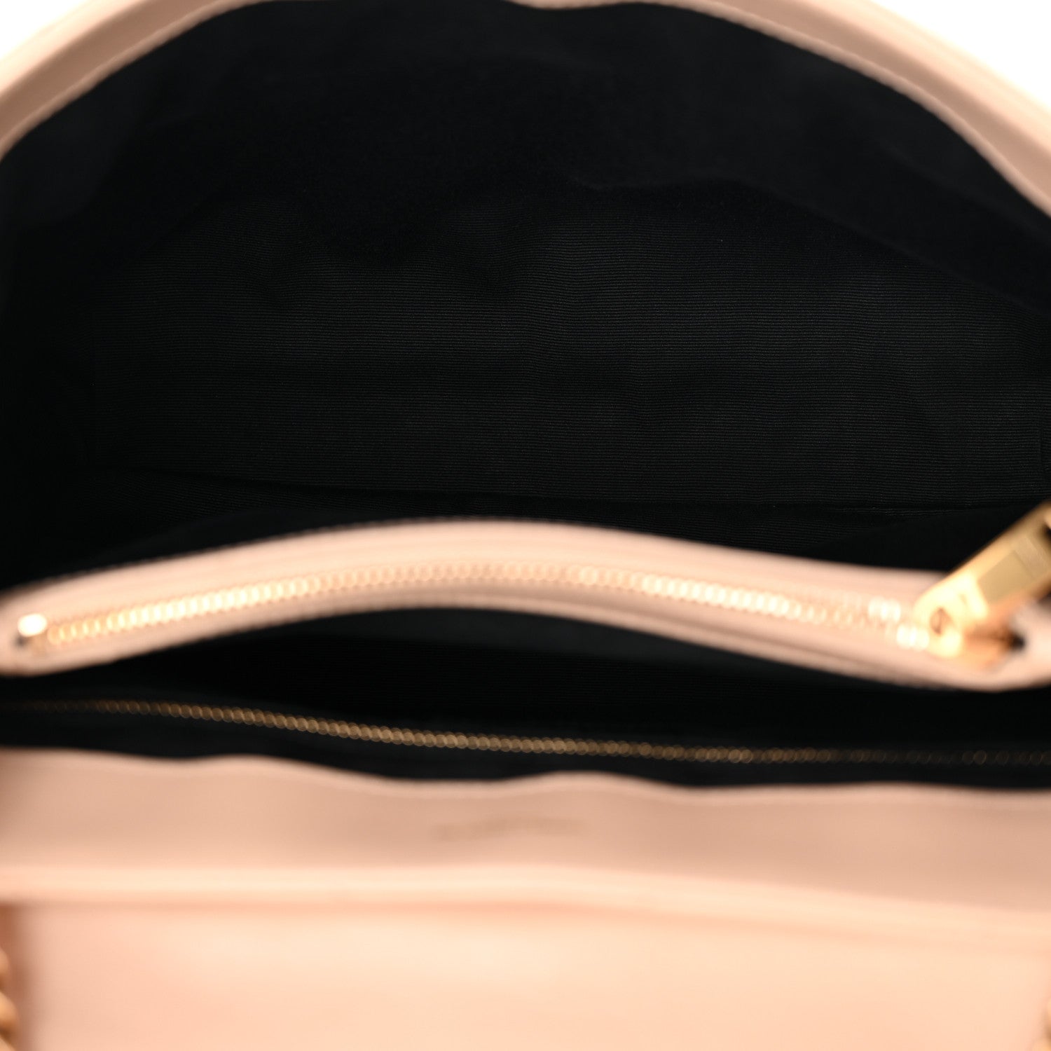 Saint Laurent Calfskin Y Quilted Monogram Medium Loulou Chain Satchel Nude Powder 5 of 11