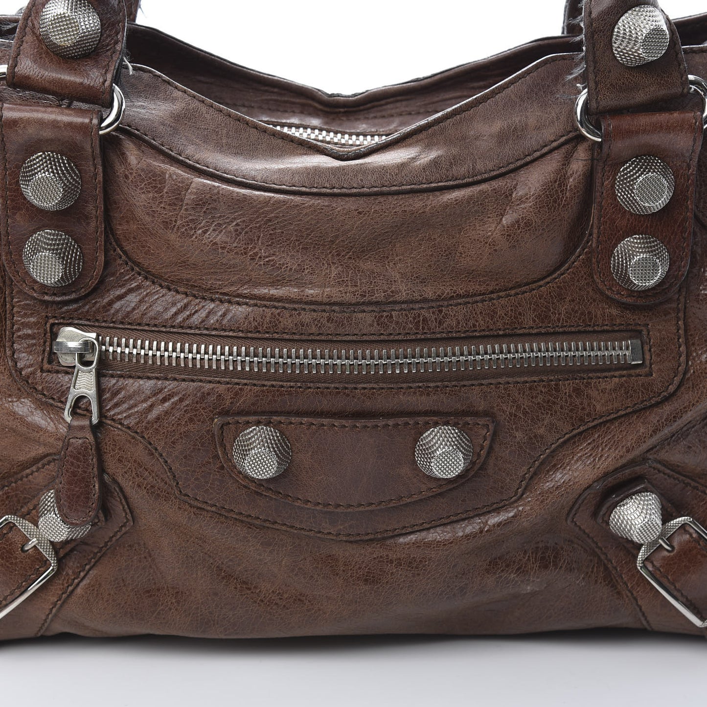 Agneau Giant 21 Silver Hardware City Chataigne