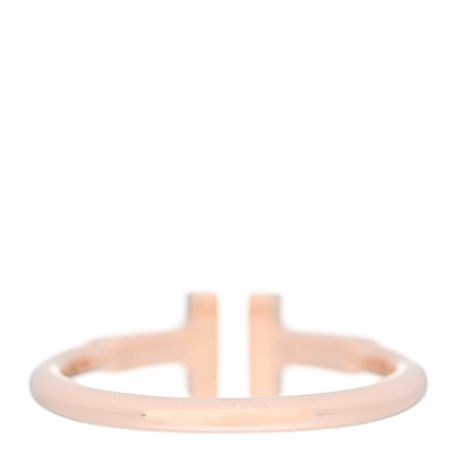 Tiffany 18K Rose Gold T Wire Ring 50 5.25 3 of 4