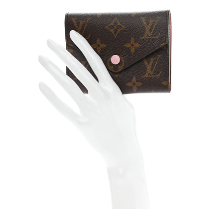 Louis Vuitton Monogram Victorine Wallet Rose Ballerine 2 of 7