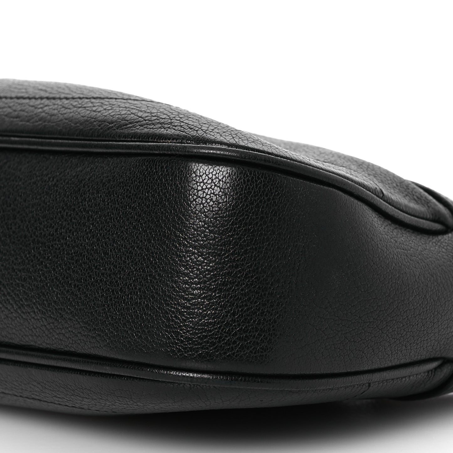 Goatskin Small Aphrodite Shoulder Bag Black