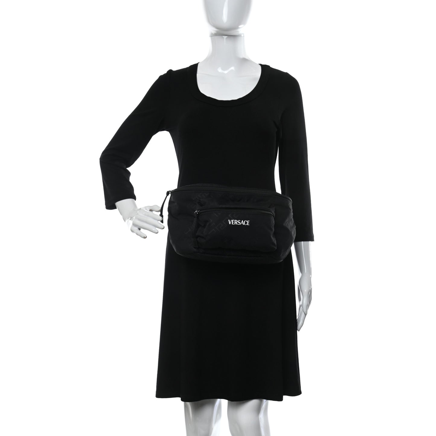 Nylon Belt Bag Black