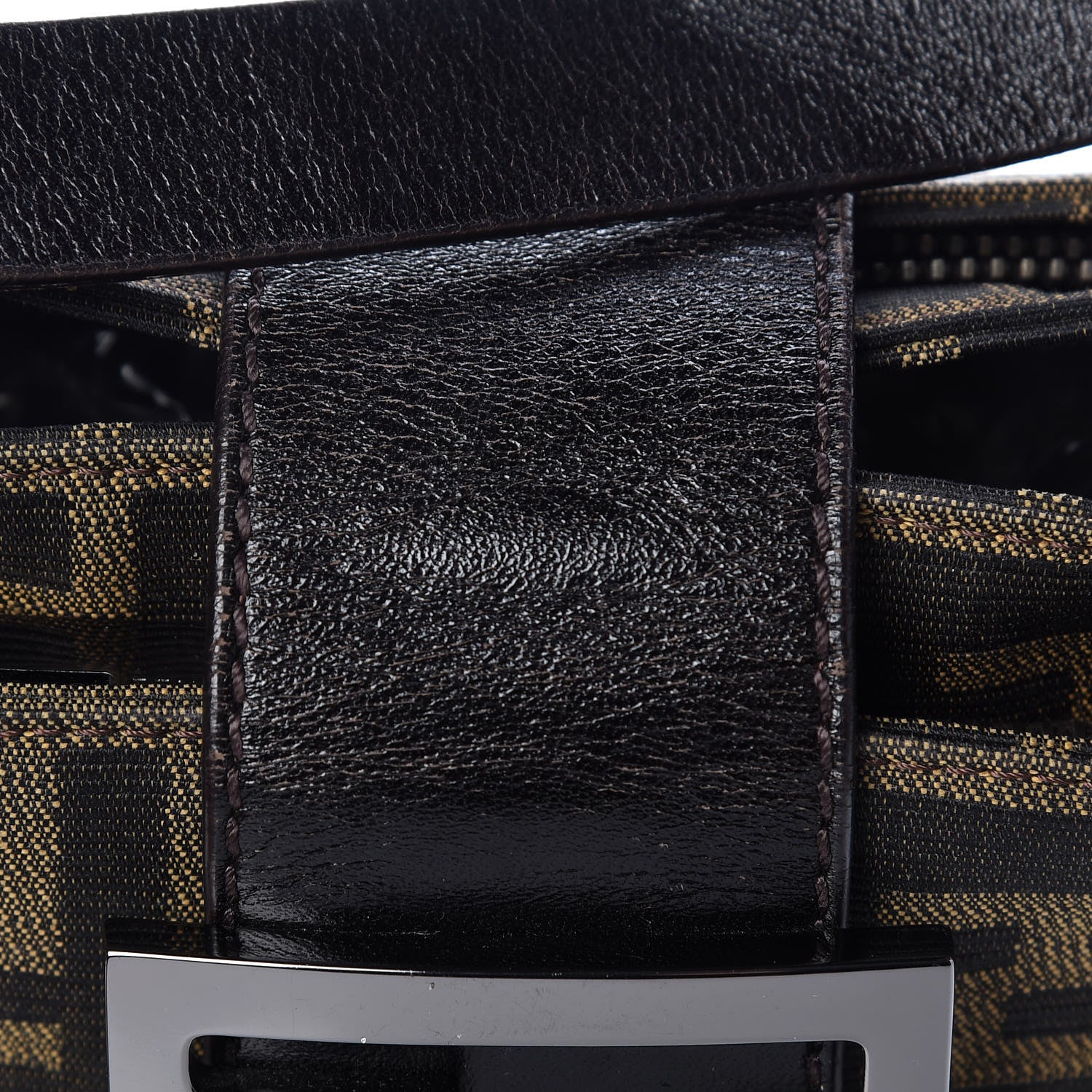 Fendi Zucca Mini Shoulder Bag Tobacco 10 of 13