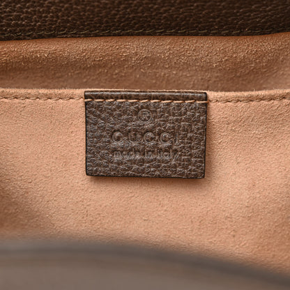 Gucci GG Supreme Monogram Web Small Ophidia Bucket Bag Brown 6 of 12