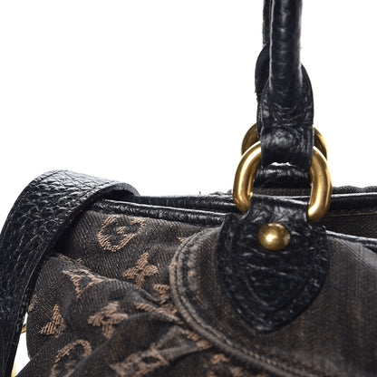 Louis Vuitton Denim Neo Cabby GM Black 8 of 13