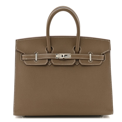 Hermes Epsom Birkin Sellier 25 Etoupe 1 of 10