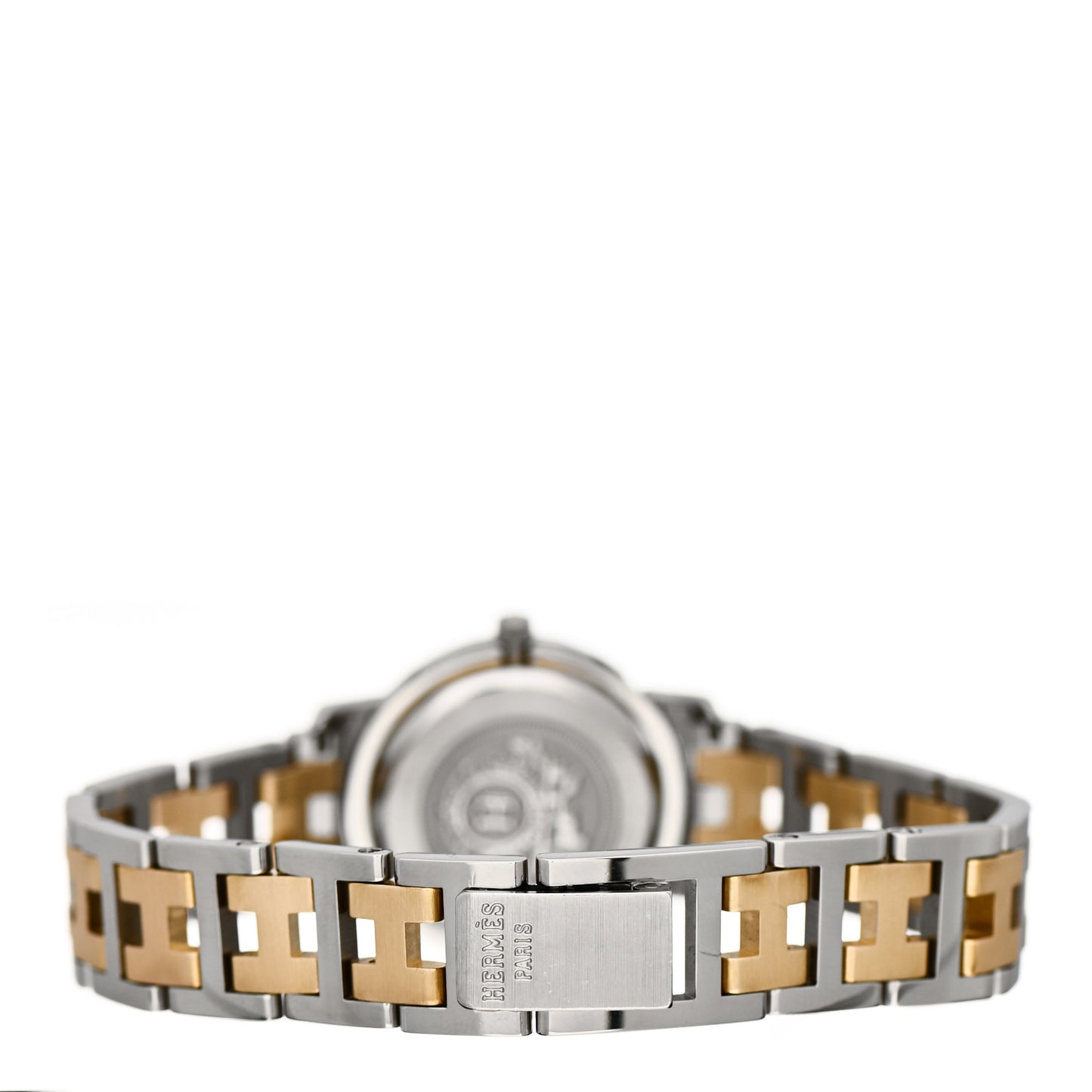 Stainless Steel 24mm Clipper Quartz Watch Gold
