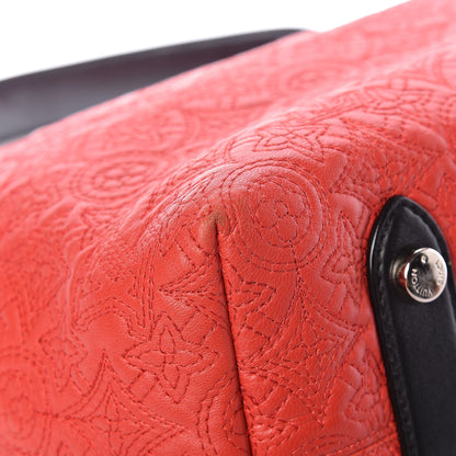 Louis Vuitton Monogram Lambskin Antheia Hobo PM Corail 7 of 10