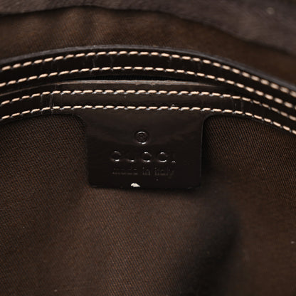 Gucci GG Plus Monogram Medium Joy Boston Dark Brown 6 of 11