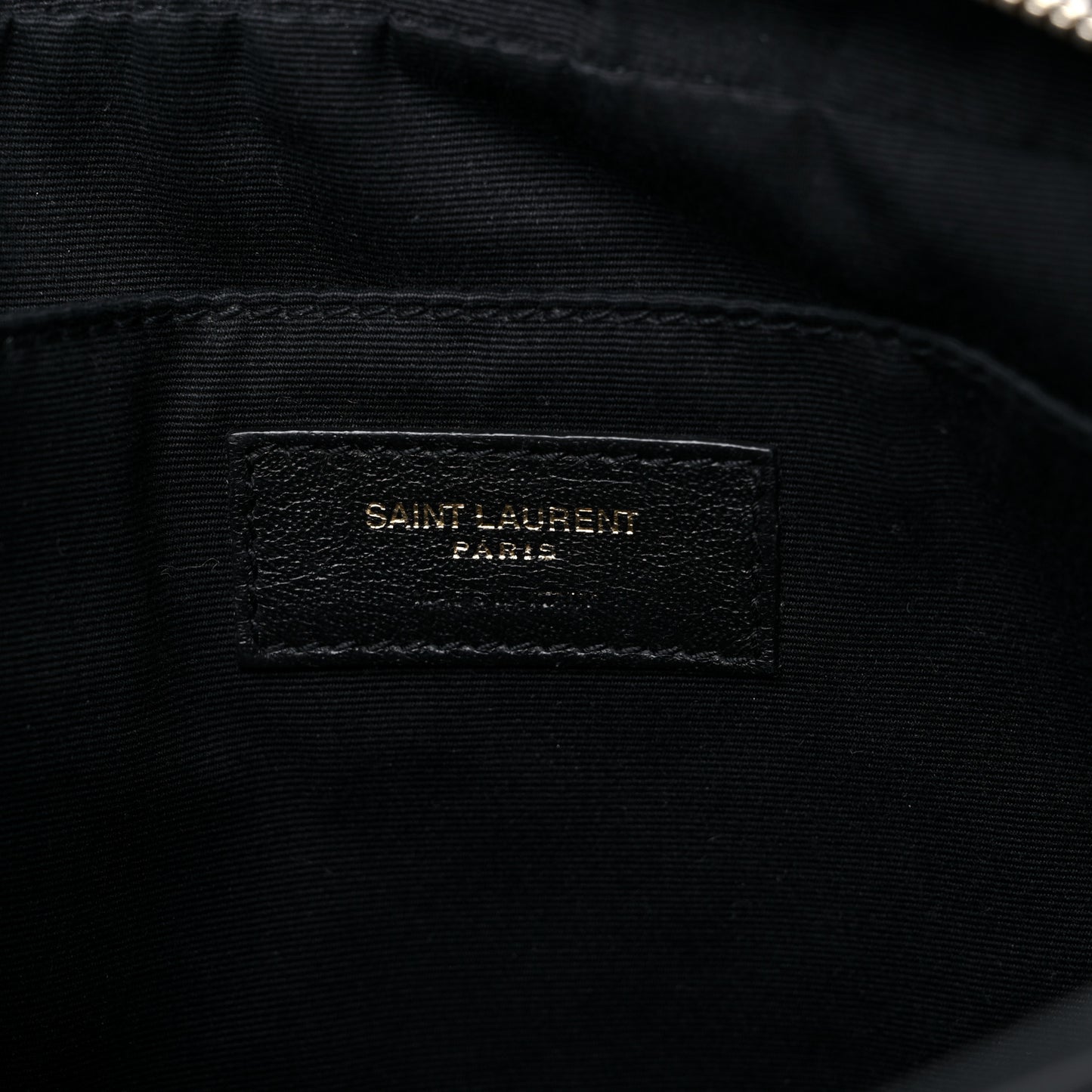 Calfskin Matelasse Monogram Lou Camera Bag Black
