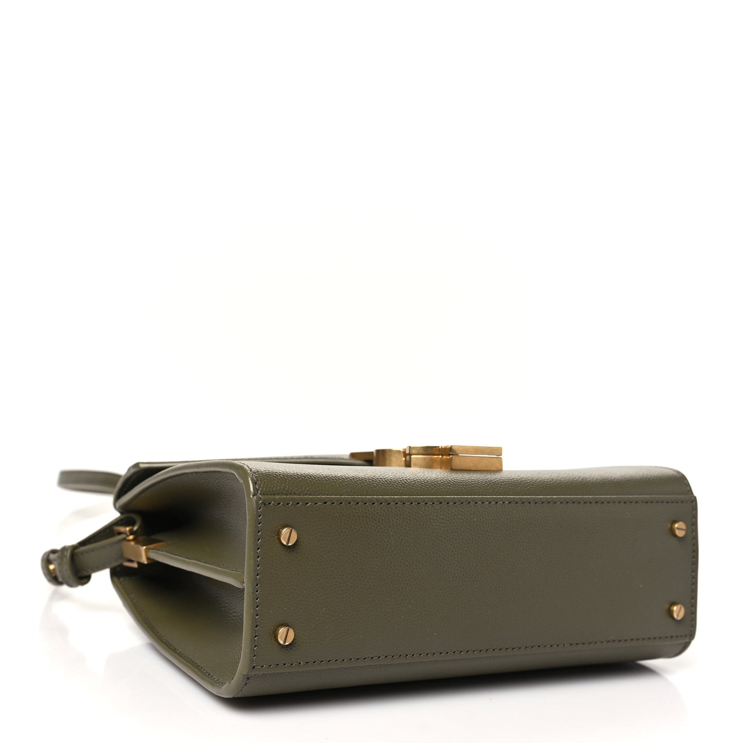 Grain de Poudre Mini Classic Monogram Cassandra Top Handle Olive