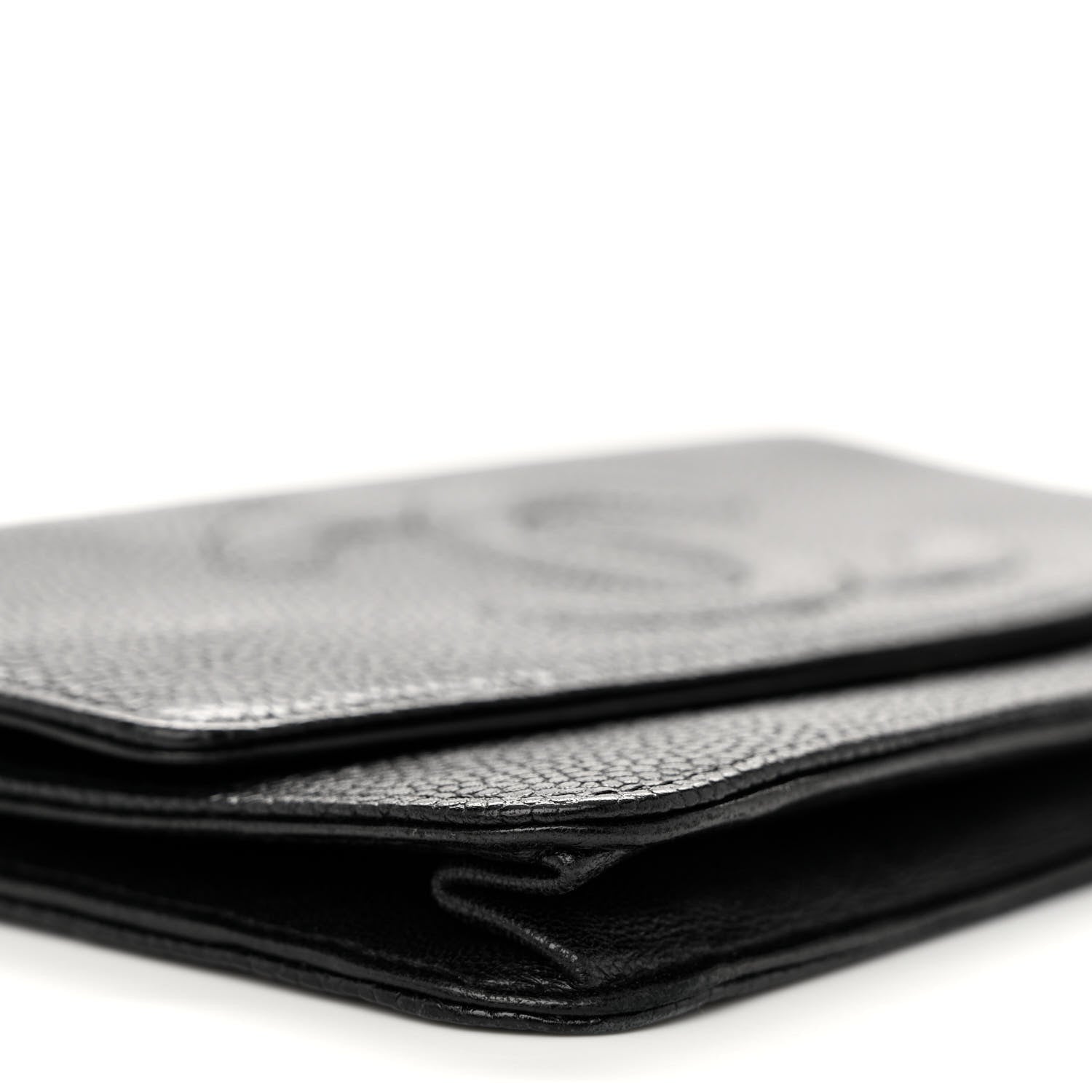 Chanel Caviar Timeless CC Wallet on Chain WOC Black 10 of 13