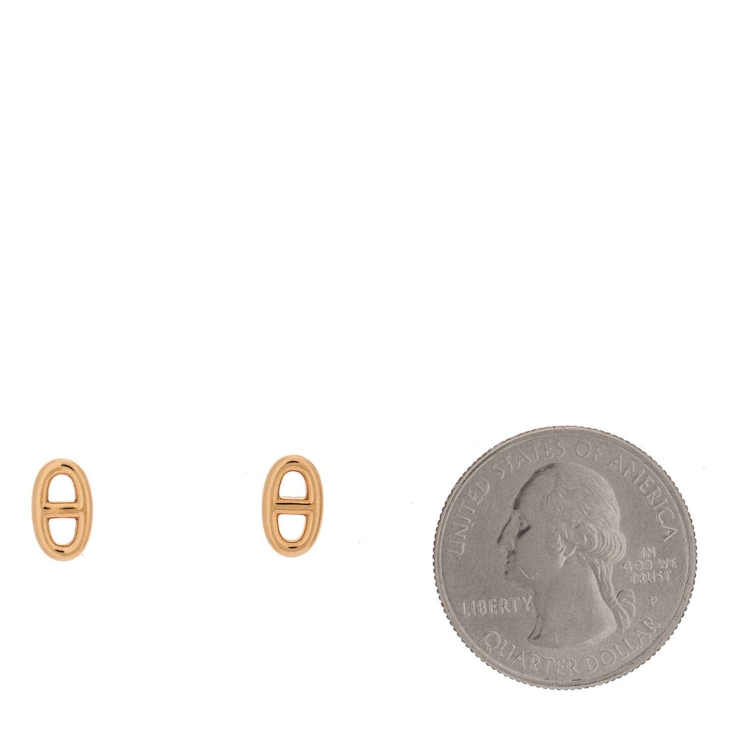 18K Rose Gold TPM Farandole Stud Earrings