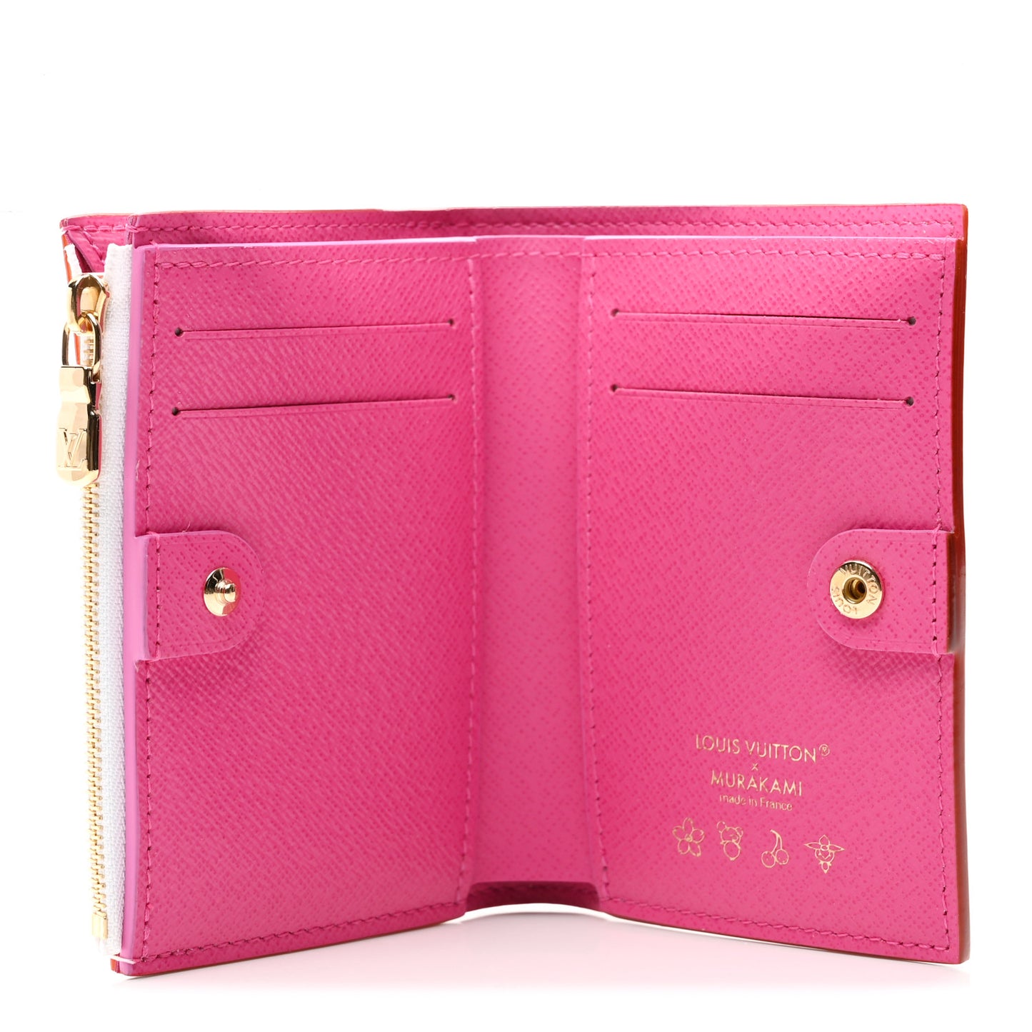 LV X TM Monogram Multicolor Lisa Wallet White