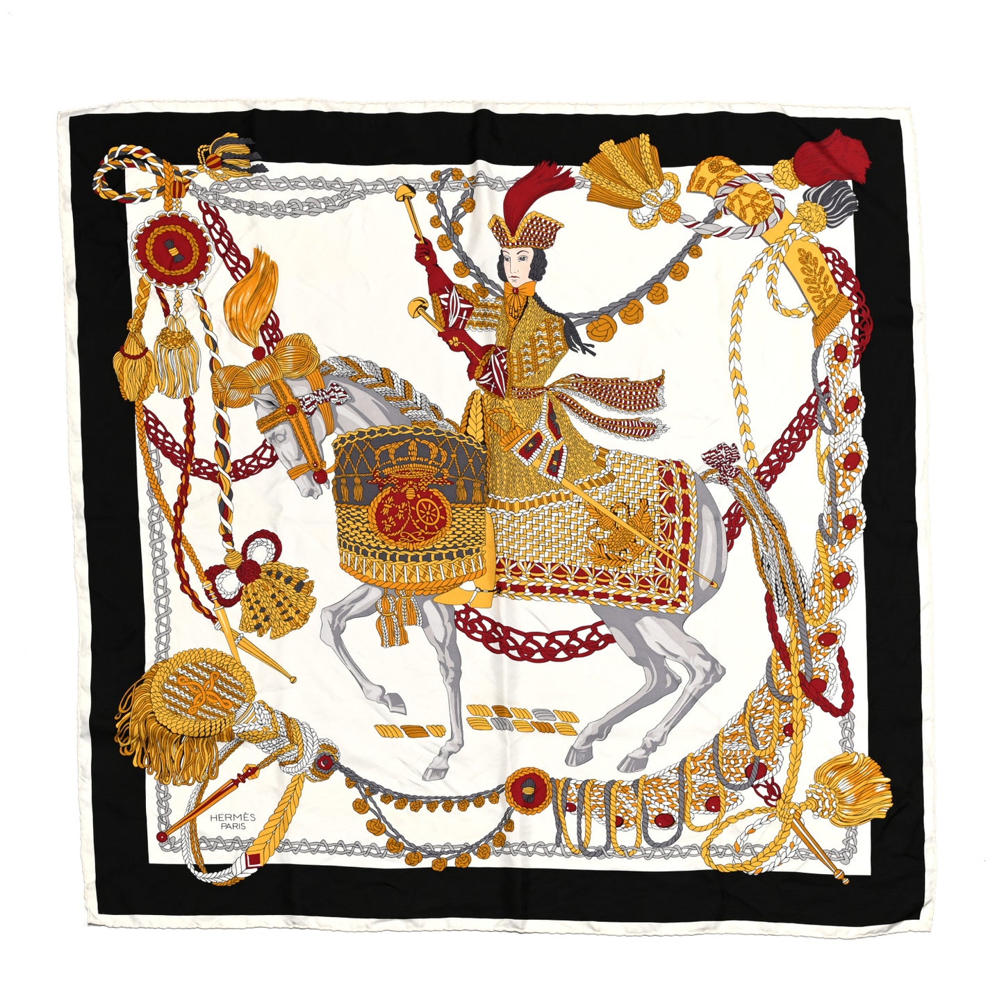 Silk Le Timbalier Scarf 90