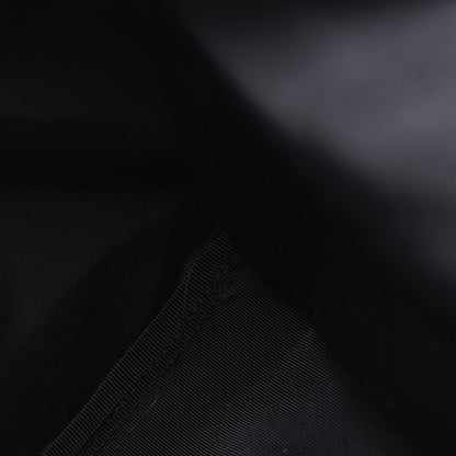 Saint Laurent Calfskin Checked Print Hunting Backpack Black White 9 of 15