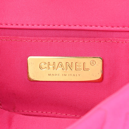 Chanel Jersey Quilted Chanel 19 Waist Bag Pink 6 of 14