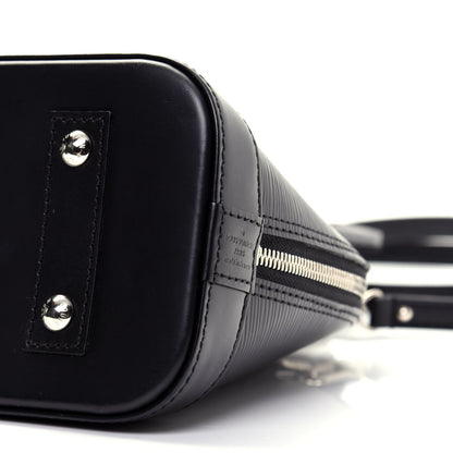 Louis Vuitton Epi Alma BB Black 7 of 17