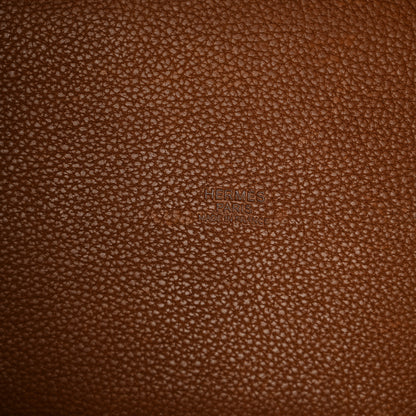 Hermes Barenia Faubourg Picotin Lock 18 PM Fauve 11 of 12