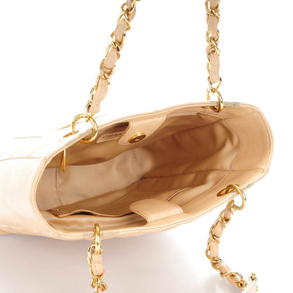 Chanel Caviar Quilted Petit Shopping Tote PST Beige Clair 5 of 11