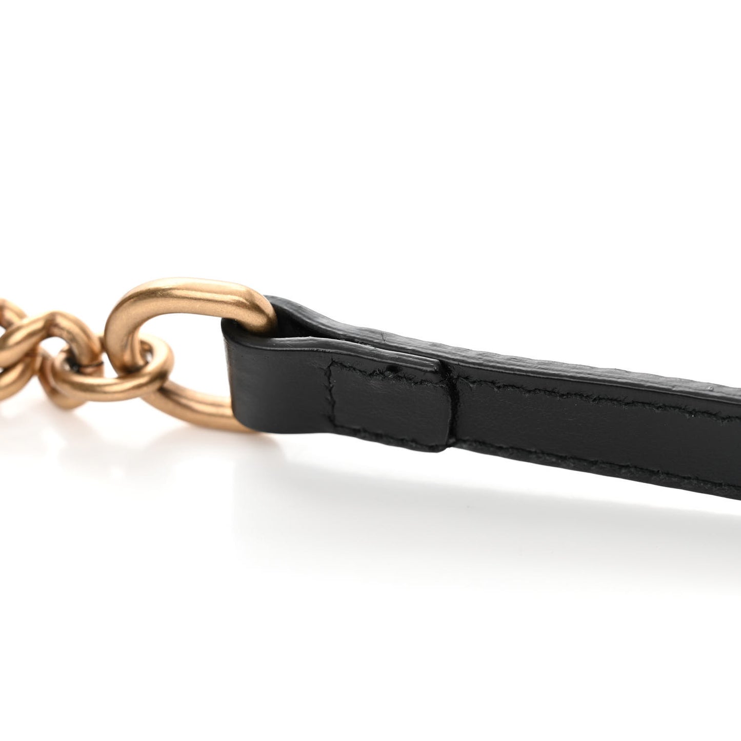 Calfskin Matelasse Small GG Marmont Chain Shoulder Bag Black