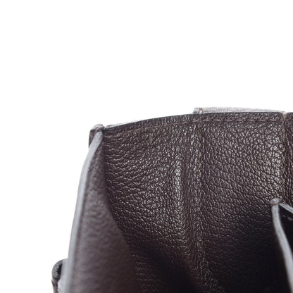 Hermes Taurillon Clemence Steve 35 Chocolate 7 of 7