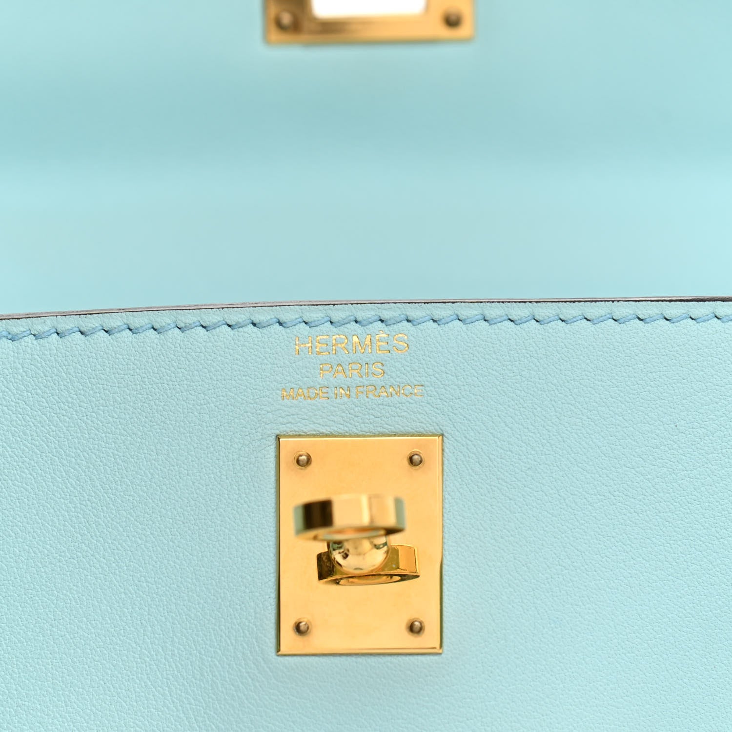 Hermes Swift Kelly Retourne 25 Bleu Zephyr 5 of 10