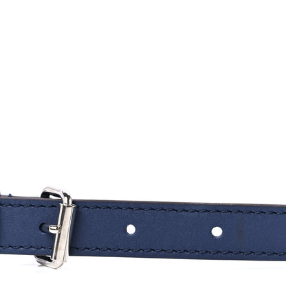 Louis Vuitton Calfskin Adjustable Escale Speedy Bandouliere Shoulder Strap Blue 4 of 4