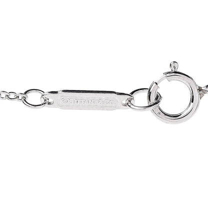 Tiffany Platinum Diamond Enchant Heart Pendant Necklace 5 of 5