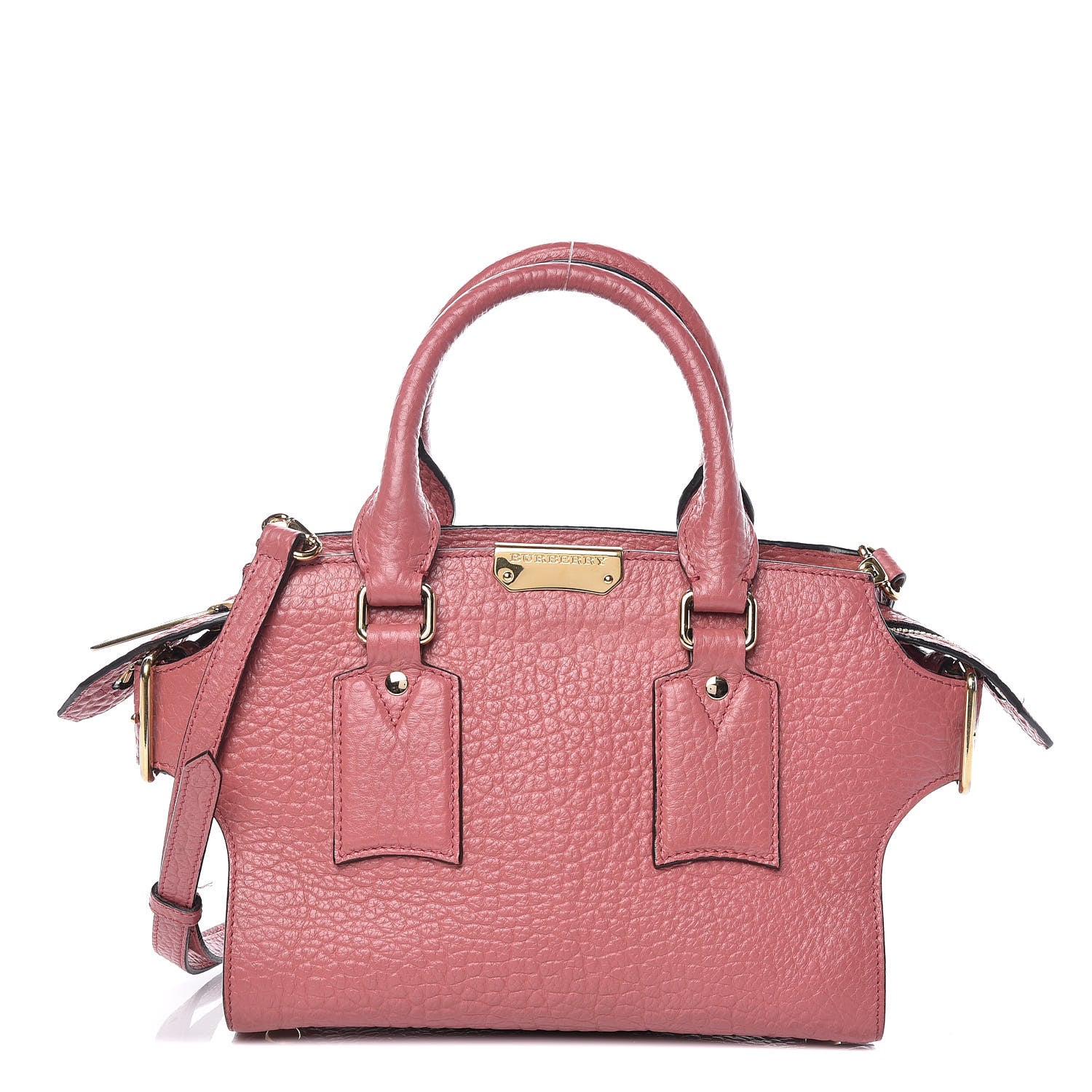 Burberry Signature Grain Small Clifton Bag Antique Rose 1 of 11