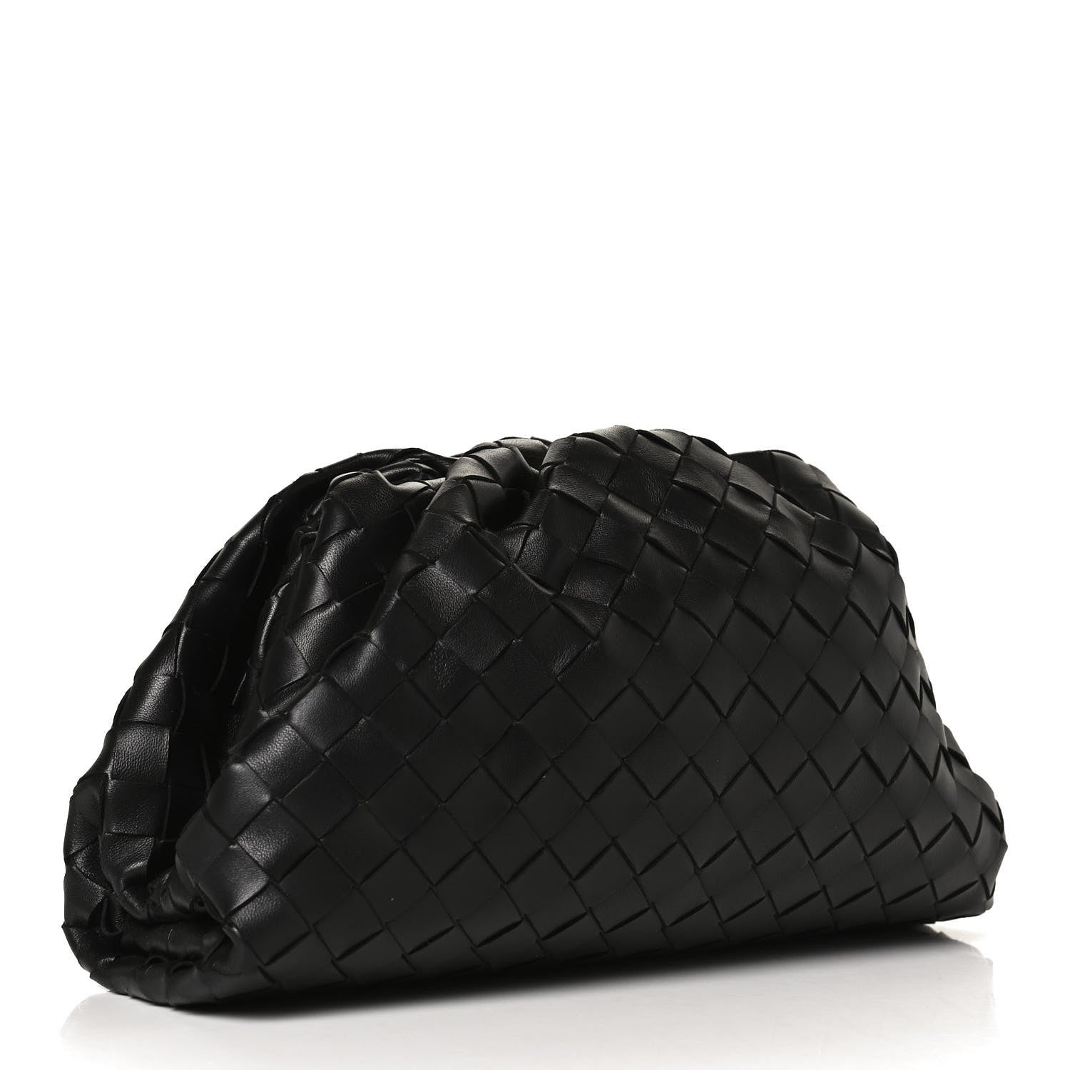 Bottega Veneta Nappa Intrecciato Teen Pouch Black 3 of 9