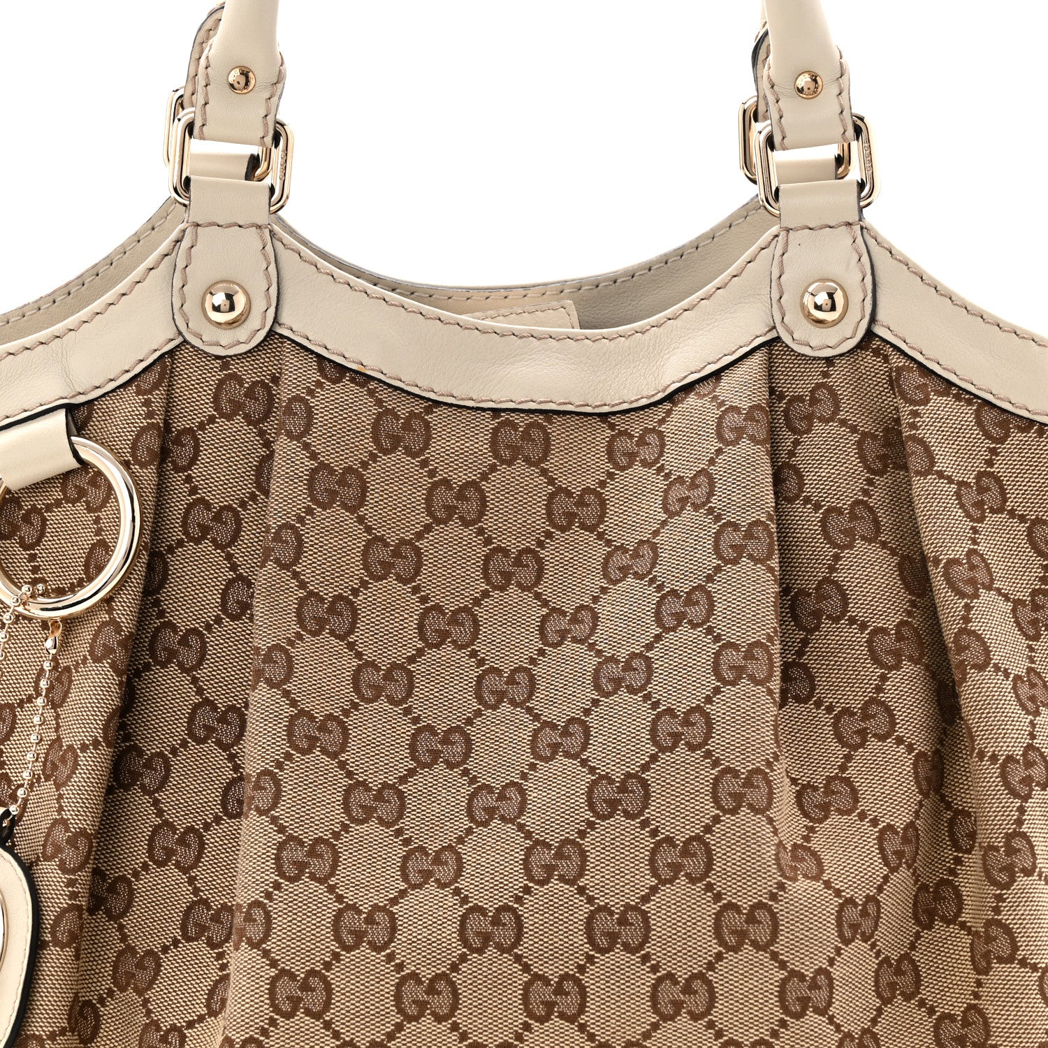 Gucci Monogram Medium Sukey Tote Off White 8 of 10