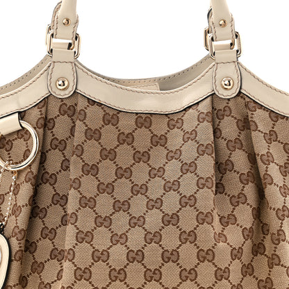 Gucci Monogram Medium Sukey Tote Off White 8 of 10