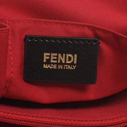 Fendi Pebbled Calfskin Medium Chameleon Tote Red 6 of 10