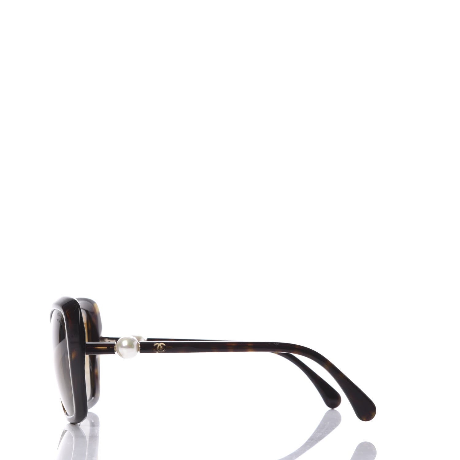 Chanel Pearl Polarized Sunglasses 5303-H Tortoise 3 of 7