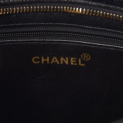 Chanel Caviar Quilted Medallion Tote Black 6 of 11
