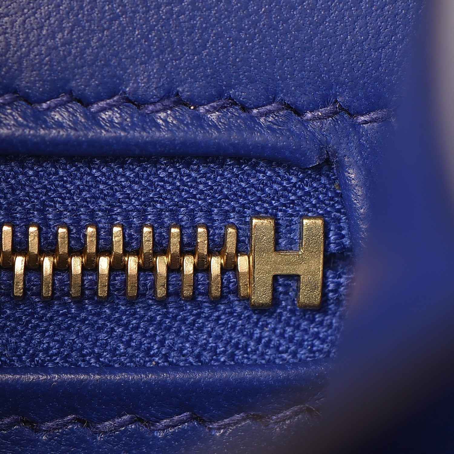 Hermes Epsom Constance 24 Bleu Electrique 15 of 26