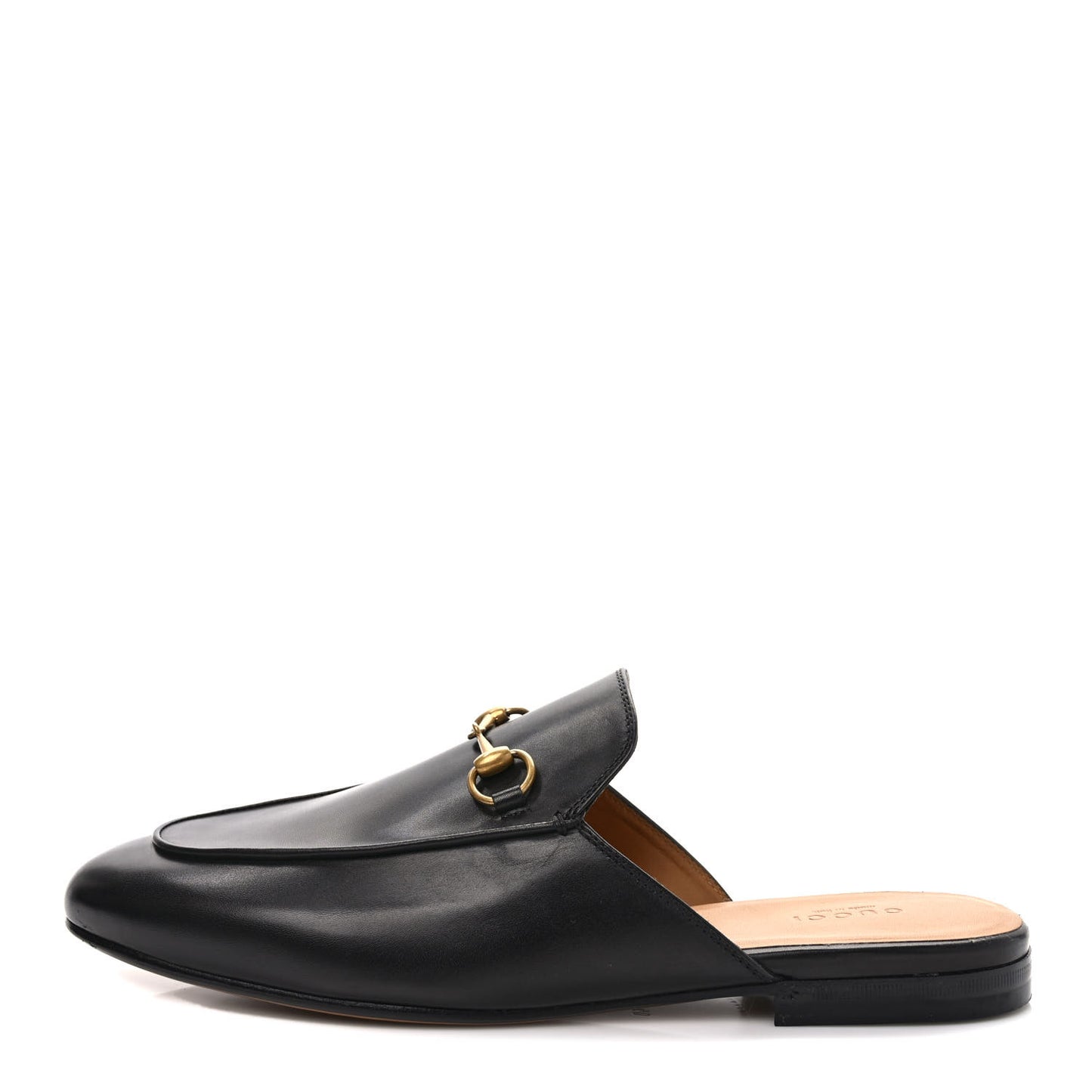 Calfskin Womens Princetown Slippers 40 Black