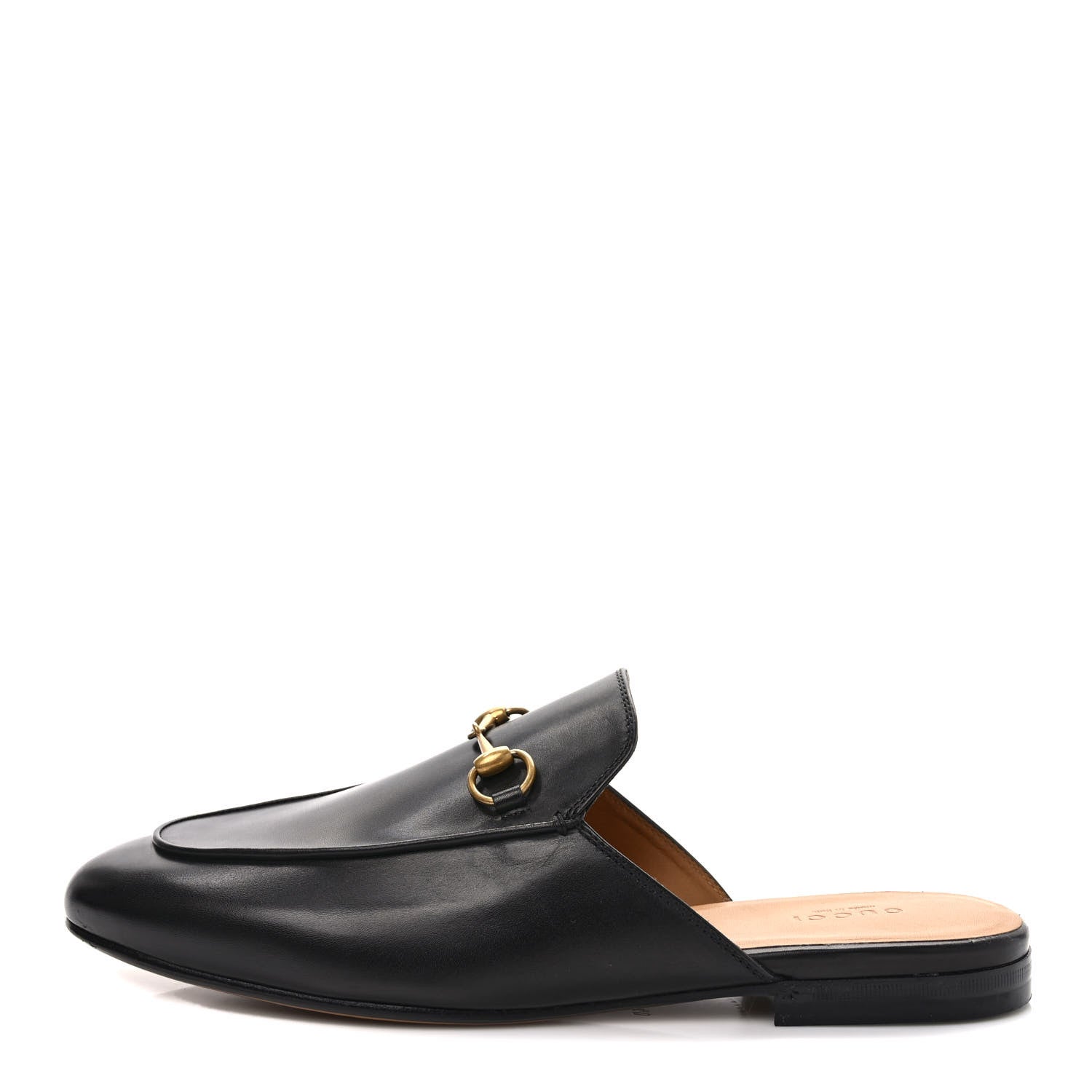Gucci Calfskin Womens Princetown Slippers 40 Black 1 of 10