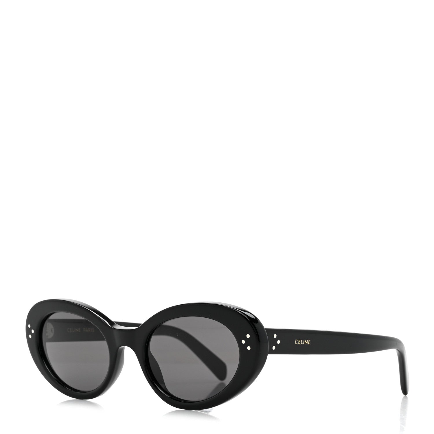 Celine Acetate Cat Eye Sunglasses CL401931 Black 1 of 7