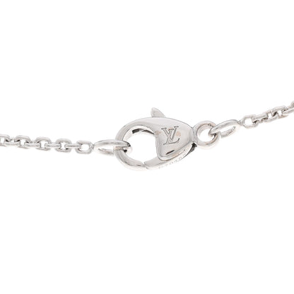 Louis Vuitton 18K White Gold Diamond Idylle Blossom Pendant Necklace 4 of 5