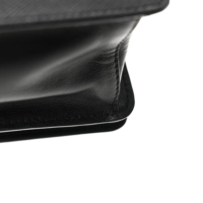Prada Saffiano Chain Shoulder Bag Black 11 of 11